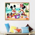thumbnail image 4 of 5D bricolaje completo taladro diamante pintura Mickey Mouse bordado Kits dormitorio decoración FLhrweasw Nuevo, 4 of 9