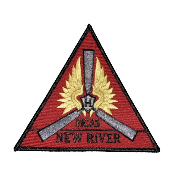 MCAS New River Patch Sew On, 4.5