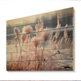 thumbnail image 2 of Designart "Reverie in the Winter Landscape V" Landscapes Print on Natural Pine Wood, 2 of 5