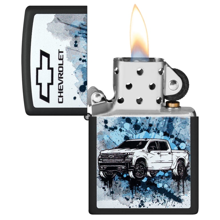 Pro-Cut ZIP-48756 2024 Zippo 218 Chevrolet Truck Lighter, Black
