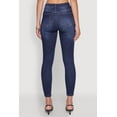 thumbnail image 5 of Womens WAX High Rise Solid Cropped Skinny Jeans, 5 of 5