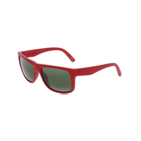 Electric Men's Mirrored Swingarm EE12954041 Red Rectangle Sunglasses