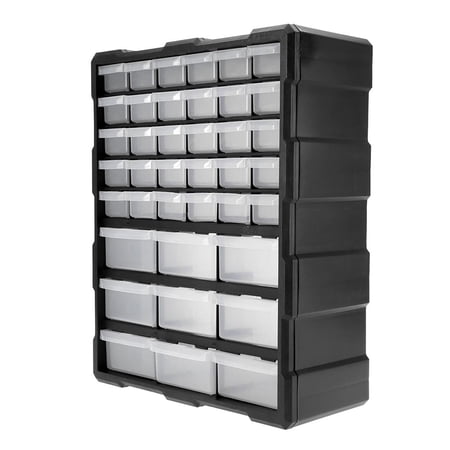 Small Parts 39-Drawer Storage Cabinet Box Bin Organizer Bin Cabinet Bin ...