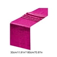 thumbnail image 3 of Rewenti Table Flag Glitter Wedding Glitter Table Flag for Wedding Parties 12X71 Inches In A Variety of Colors, 3 of 6