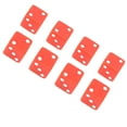 thumbnail image 3 of 8pcs 6 Sided Dice Set Educational Square Corner Dice Standard Game Dice Interactive Board Games Dice for Home Classroom Red, 3 of 10