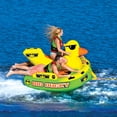 thumbnail image 3 of WOW Watersports 18-1140 Big Ducky 3 Rider Towable Boating Lake Tube, Yellow, 3 of 4