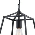 thumbnail image 2 of Mini Pendant Light Cage Lantern Black Ceiling Light - Modern Industrial Lighting, 2 of 4