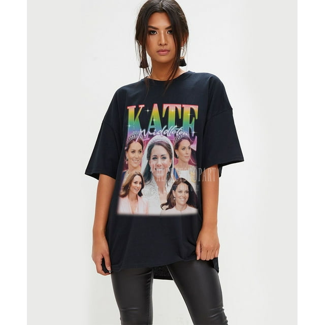 KATE MIDDLETON Vintage Shirt, Kate Middleton Homage T-Shirt, Kate Middleton Fan T-SHIRTs, - As Picture - M