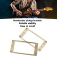 thumbnail image 3 of 2Pcs Electric Guitar Pickup Frame Zinc Alloy Humbucker Mounting  Set 2 X 2mm - Replacement Accessory, Easy To Install With Stability & Reliability, 3 of 8