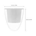 thumbnail image 2 of 1 Set Hanging Flower Pot Useful Wall-mounted Flower Bucket Plastic Plant Pot, 2 of 7