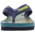 thumbnail image 2 of Havaianas Boys Kids Max Trend Sandal Flip Flop - Blue/Navy Blue - 23/24 BR, 2 of 5