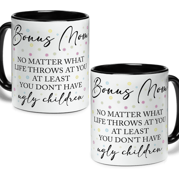 Lotusprinthandmade Funny Gifts for Mom Mothers Day Accent Mug (11oz)