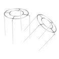 thumbnail image 3 of HINTRMENT 2Pack Fryer Baking Rack 12.7x5.5in Silver Round Stainless Steel for Housewife Use, 3 of 7