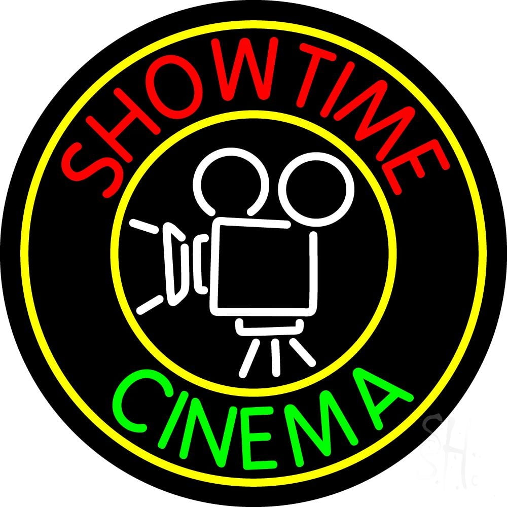 Showtime Cinema With Logo LED Neon Sign 26