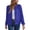 Blue, variant on Lightweight Zip Up Jackets for Women Long Sleeve Casual Plain Waffle Jacket Fall Coat Outerwear