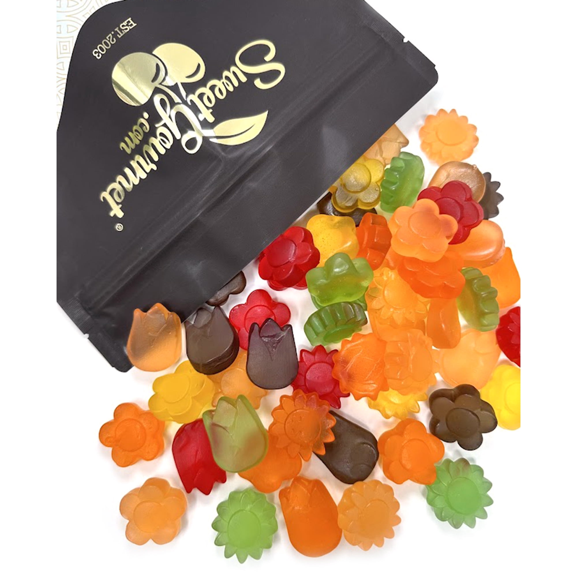 SweetGourmet Awesome Blossoms Spring Flower Gummy Candy | 2 Pounds
