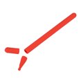 thumbnail image 2 of Pour iPad 2ème Génération Support de Pointe de Crayon en Silicone Souple Protection de Stylo (Rouge), 2 of 8