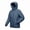 Jackets for men Blue, variant on Jackets for Men Big and Tall Loose-Fit Lightweight Insulated Full-Zip Hooded Quilted Cotton Long-Sleeve Outerwear Green L