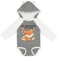 thumbnail image 3 of Inktastic My Grandma Loves Me- little fox Boys or Girls Long Sleeve Baby Bodysuit, 3 of 5
