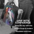 thumbnail image 6 of Honeii Colorful Haired White Horse Print Insulated Lunch Bag, Reusable Lunch Box for Adult, Leakproof Cooler Bag for Work Office Travel Picnic, 6 of 7