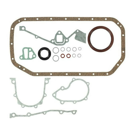 Crankcase Cover Gasket Set - Compatible with 1968 - 1974 BMW 2002 M10B20 1969 1970 1971 1972 1973