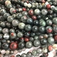 thumbnail image 5 of K-KED Natural African Bloodstone Gemstone Quartz Round Loose Bead 4 6 8mm 10 12mm 15"-10 mm, 5 of 9