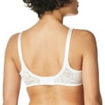 thumbnail image 2 of Bali 3432 Lace Smooth Seamless Underwire Bra Size 38D, White, 2 of 2