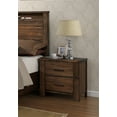 thumbnail image 3 of Nightstand Bedside Tables End Side Table For Bedroom Living Room Brown, 3 of 5
