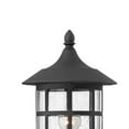 thumbnail image 3 of 1 Light Medium Outdoor Post Or Pier Mount Lantern In Traditional-Coastal Style 8 Inches Wide By 17.75 Inches High-Oil Rubbed Bronze Finish Hinkley, 3 of 7