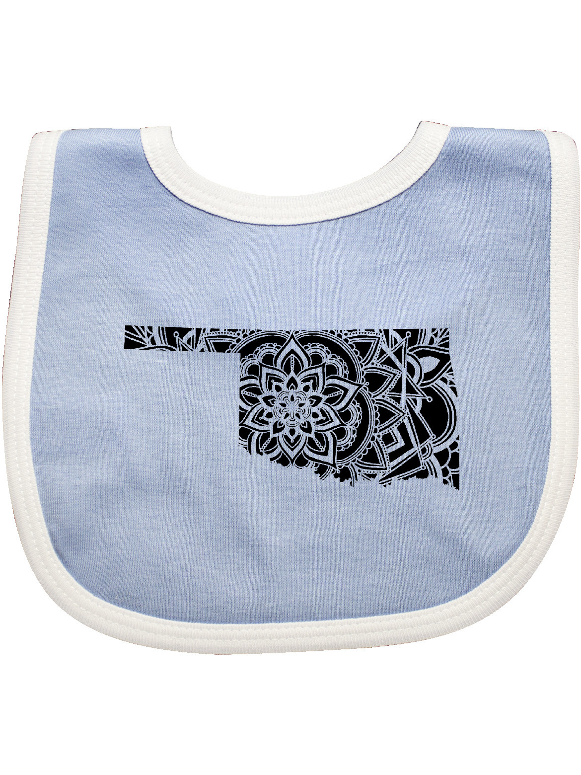 Download Oklahoma Silhouette Mandala Baby Bib - Walmart.com ...