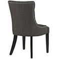 thumbnail image 6 of Modway Regent Tufted Fabric Dining Chair in Brown, 6 of 6