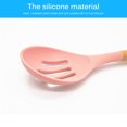 thumbnail image 4 of Juego De Utensilios De Cocina De Silicona Espátula De Silicona Raspador Cuchara Cepillo Batidor De Huevos Juego De Pinzas Con Mango De Madera Y Cubo De Almacenamiento Methold HA027164-02, 4 of 6