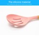 thumbnail image 4 of Juego De Utensilios De Cocina De Silicona Espátula De Silicona Raspador Cuchara Cepillo Batidor De Huevos Juego De Pinzas Con Mango De Madera Y Cubo De Almacenamiento Yuarrent HA027164-02, 4 of 6