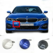 Trimla Front Tow Cover for 19-22 BMW 3 M Sport G20 Sedan G21 Wagon Fit 316d 318dX 320iX 328dX 328iX 330dX 335dX 335i 335iX 2019 2020 2021 2022 Bumper Hook Eye Towing Cap 51118099893