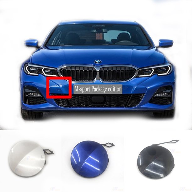 Trimla Front Tow Cover for 1922 BMW 3 M Sport G20 Sedan G21 Wagon Fit