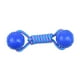 thumbnail image 3 of Pelota de entrenamiento para perros con cuerda, juguete de ejercicio, entretenimiento interactivo, resistencia a las mordeduras. Azul, 3 of 9