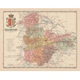 thumbnail image 2 of Martin 18x15 Gold Ornate Wood Framed with Double Matting Museum Art Print Titled - Valladolid Spain Europe - Martin 1911, 2 of 4