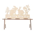 thumbnail image 1 of YSNOOWE Estante Para Huevos De Hogar Beige Con Grabado Decorativo Para Festival De Pascua, 1 of 6