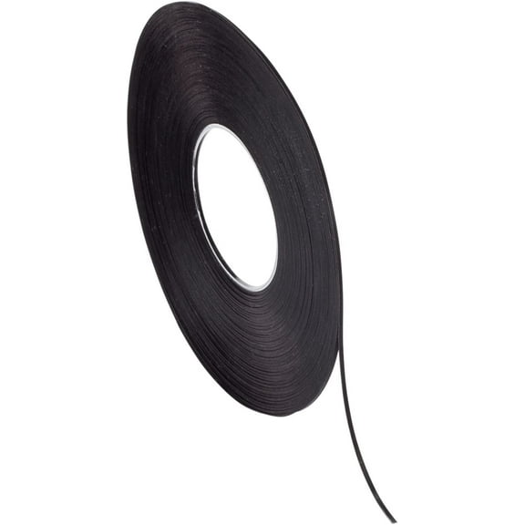 Chartpak Graphic Art Tape, 1/32" W x 648" L, Black Gloss, 1 Roll