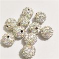 thumbnail image 1 of Perles Intercalaires en Diamant 10mm 100 Pcs pour Vêtements Faits Main DIY, 1 of 5
