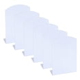 thumbnail image 1 of 6pcs Earring Display Stand, Acrylic Earring Holder Earring Stands 72 Holes Storage Organizer L Rack Large, White, 1 of 6