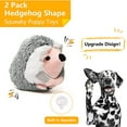thumbnail image 3 of Toozey Cute Hedgehog Dog Toys, Puppy Toys with Squeaky, 7 Inches, 3 of 8