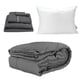 thumbnail image 1 of Edredón Individual Homy Gris + Sábanas Royal + Almohada Royal, 1 of 7