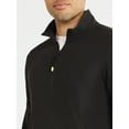 thumbnail image 4 of Athletic Works Men's and Big Men's Waffle Quarter Zip Pullover, Sizes S-3XL, 4 of 5