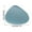 H, variant on Blue Faux Leather Placemat - Triangle Water Drop Design, Modern Heat-Resistant Waterproof Oil-Proof Mat for Home Dining, Kitchen Counter & Breakfast Nooks, 1pc