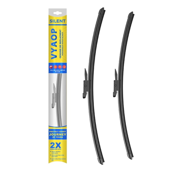 VYAOP Windshield Wipers Blades Replacement for 2012-2017 Chevrolet Chevy Traverse/2012-2016 GMC Acadia/2012-2017 Buick Enclave Quality Premium All-Seasons Wiper blades Set - 24" 21"(Pack of 2)
