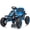 Blue, variant on 24V Kids Electric Ride-On Go Kart, 4-Wheeler Off-Road Buggy with LED Headlights, Safety Belt, Battery Powered Lawn Tractor for Ages 6+ Outdoor Fun, Blue