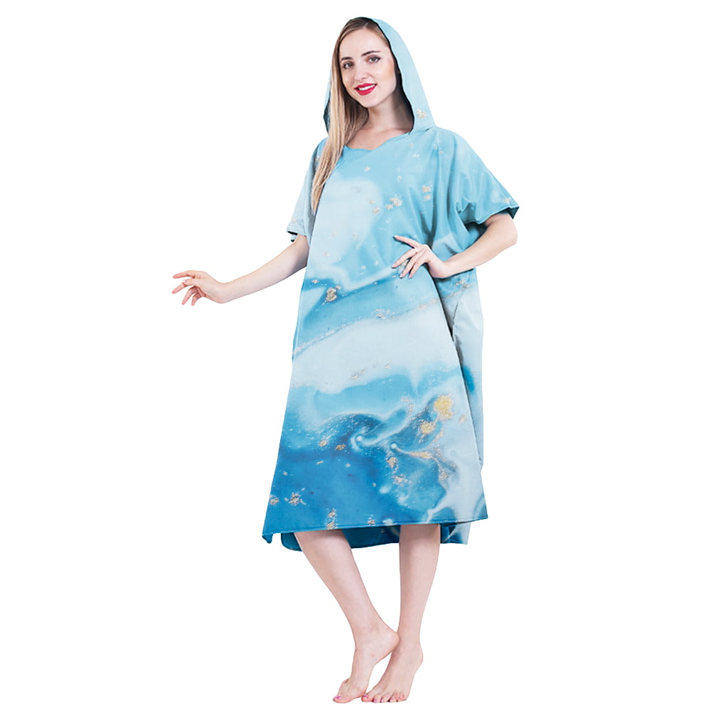 Soft Sport Gym Bath Travel Swimming Beach Quick Dry Microfiber Towel Gown Skirt 
