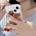 thumbnail image 3 of WINDLAND Fun Cherry Cell Phone Dangle Phone Strap Chain Anti-Lost Chain Hangings Jewelry, 3 of 8