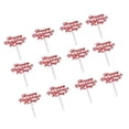 thumbnail image 1 of 3x12 Piezas Feliz Día De San Valentín Cupcake Topper Cake Picks Party Cake Decoraciones Letra A SM SunniMix Primero de la torta, 1 of 8